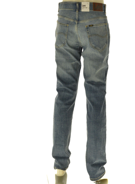 JEANS UOMO MISTO COTONE SLIM FIT CINQUE TASCHE  LEE ART. LENNY L72ASOPB