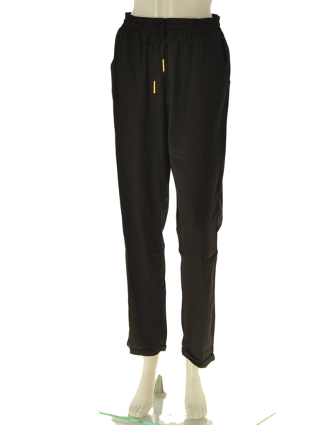 PANTALONI DONNA TASCHE SPORTIVI  COMODI POLIESTERE   LOSAN ART. LWMPO502-2513