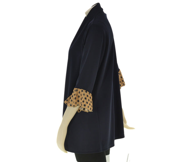 TWINSET DONNA CARDIGAN MANICA 3/4 A FANTASIA ELEGANTE  JENNIFER CLOSE ART.1903
