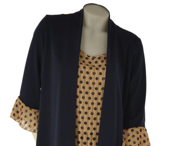 TWINSET DONNA CARDIGAN MANICA 3/4 A FANTASIA ELEGANTE  JENNIFER CLOSE ART.1903