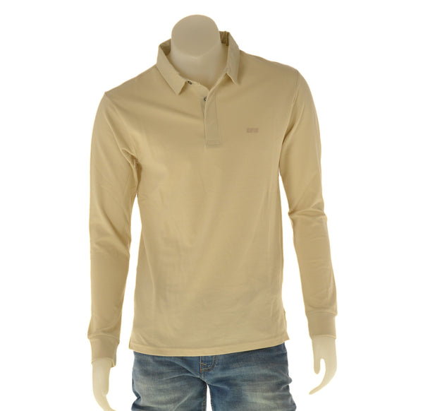 POLO UOMO MANICA LUNGA ELEGANTE COTONE POLSINI  RIFLE ART. RFP182