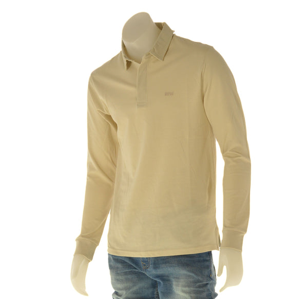 POLO UOMO MANICA LUNGA ELEGANTE COTONE POLSINI  RIFLE ART. RFP182