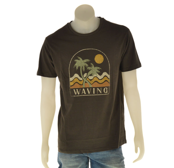 T-SHIRT UOMO PURO COTONE STAMPA MANICA CORTA  LOSAN ART. LMNAP0103-25031