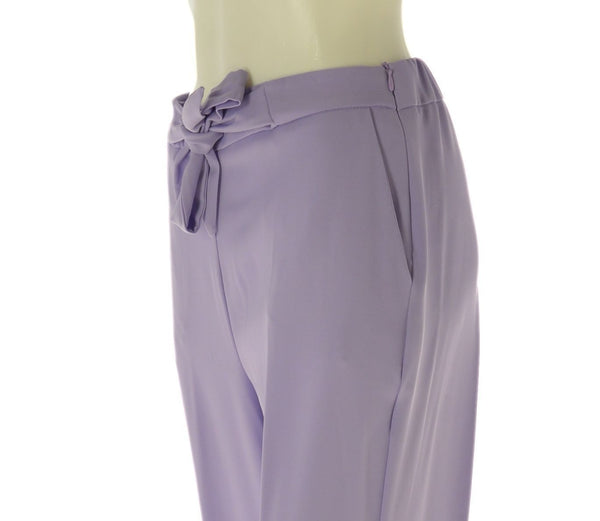 PANTALONE DONNA ELASTICO IN VITA TASCHE CLASSICO ELEGANTE JENNIFER CLOSE ART. 1875