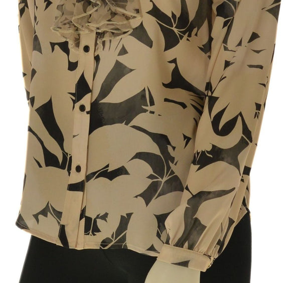 CAMICIA DONNA RAGAZZA  MANICA LUNGA FANTASIA ELEGANTE LAURA BIAGIOTTI ART. LB25P1508