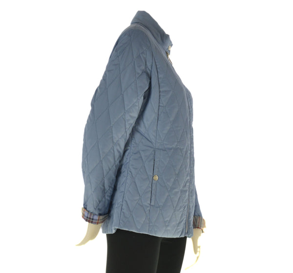 GIACCA DONNA  TASCHE TRAPUNTATA CALDA ANTIVENTO VIRGINIA BLU ART. PATTY