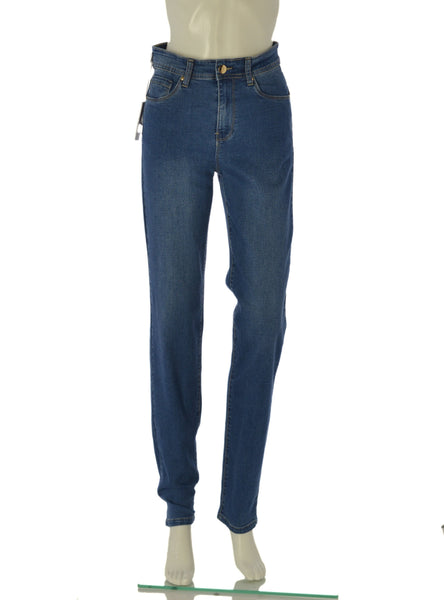 JEANS DONNA VITA ALTA CINQUE TASCHE MISTO COTONE  EMANUELA COSTA ART. EC6764