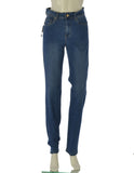 JEANS DONNA VITA ALTA CINQUE TASCHE MISTO COTONE  EMANUELA COSTA ART. EC6764