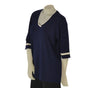 MAGLIA DONNA SCOLLO V MANICA TRE QUARTI TAGLIE COMODE  SOPHIA CURVY ART. 25123