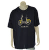 T-SHIRT UOMO TAGLIE COMODE COTONE PURO STAMPA GIROCOLLO MANICA CORTA  MAX FORT ART.E2646