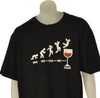 T-SHIRT UOMO TAGLIE COMODE STAMPA GIROCOLLO MANICHE CORTE MAXFORT ART. E2631
