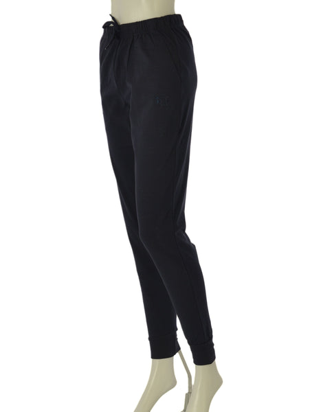 PANTALONI TUTA DONNA MISTO COTONE TASCHE ELASTICO IN VITA  FEDERICA ART. FB025