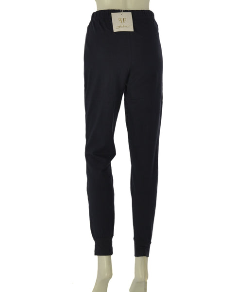 PANTALONI TUTA DONNA MISTO COTONE TASCHE ELASTICO IN VITA  FEDERICA ART. FB025
