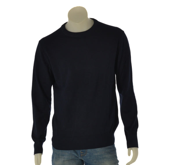 MAGLIONE COTONE  PURO COMODO GIROCOLLO LEGGERO UOMO HENRY BARROWS ART MU0333