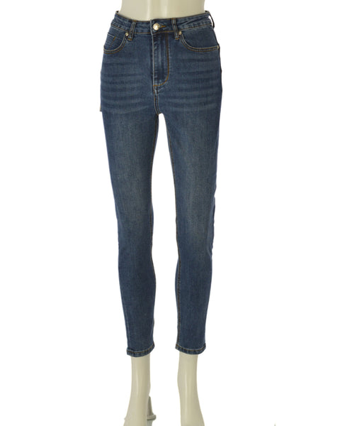 JEANS SKINNY DONNA VITA ALTA 5 TASCHE ELASTISTIZZATO  GRIFFAI ART. 6152