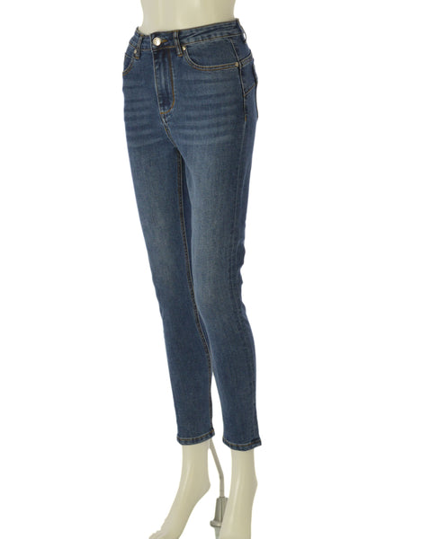 JEANS SKINNY DONNA VITA ALTA 5 TASCHE ELASTISTIZZATO  GRIFFAI ART. 6152