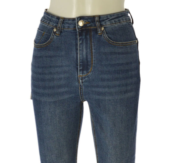 JEANS SKINNY DONNA VITA ALTA 5 TASCHE ELASTISTIZZATO  GRIFFAI ART. 6152