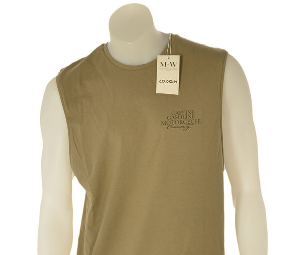 T-SHIRT SMANICATA UOMO COTONE PURO GIROCOLLO SMANICATO  LOSAN ART. LMNAP0103-25008