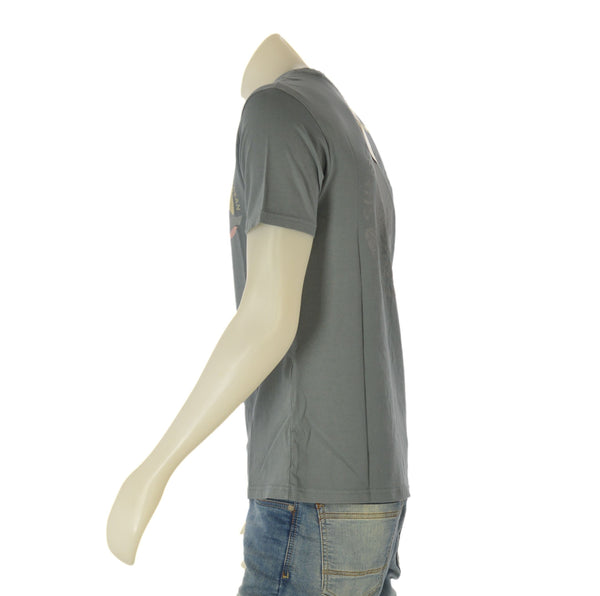 T-SHIRT UOMO LOSAN GIROCOLLO STAMPA PURO COTONE  ART. LMNAP0103-25040