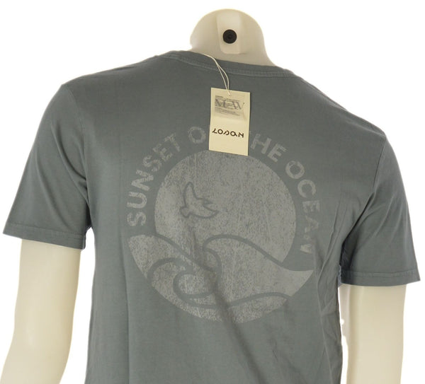 T-SHIRT UOMO LOSAN GIROCOLLO STAMPA PURO COTONE  ART. LMNAP0103-25040