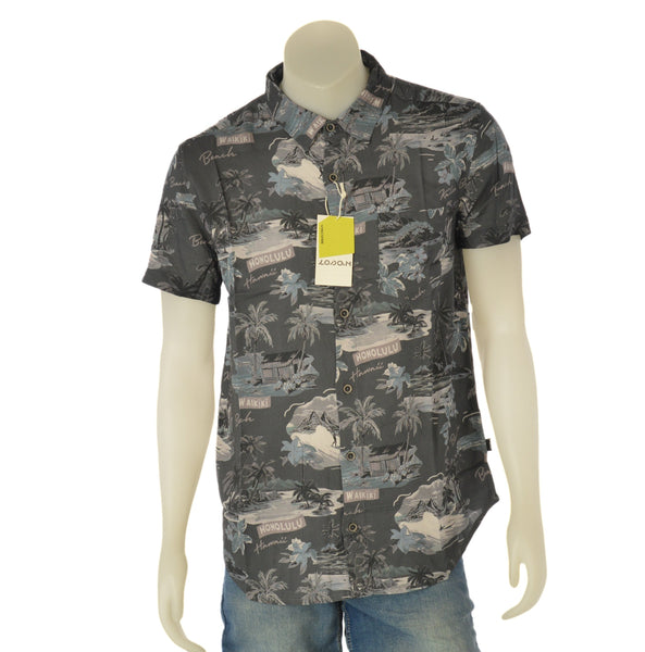 CAMICIA UOMO FANTASIA TASCHINO VISCOSA  LOSAN ART. LMNAP0102-25015