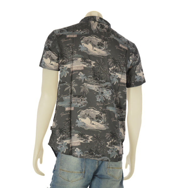 CAMICIA UOMO FANTASIA TASCHINO VISCOSA  LOSAN ART. LMNAP0102-25015