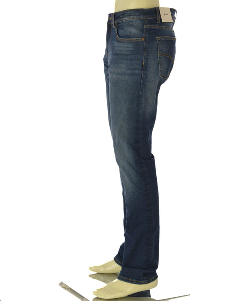 JEANS UOMO ELASTICIZZATO 5 TASCHE SLIM FIT CLASSICO  GAS ART. ALBERT25MDB0757