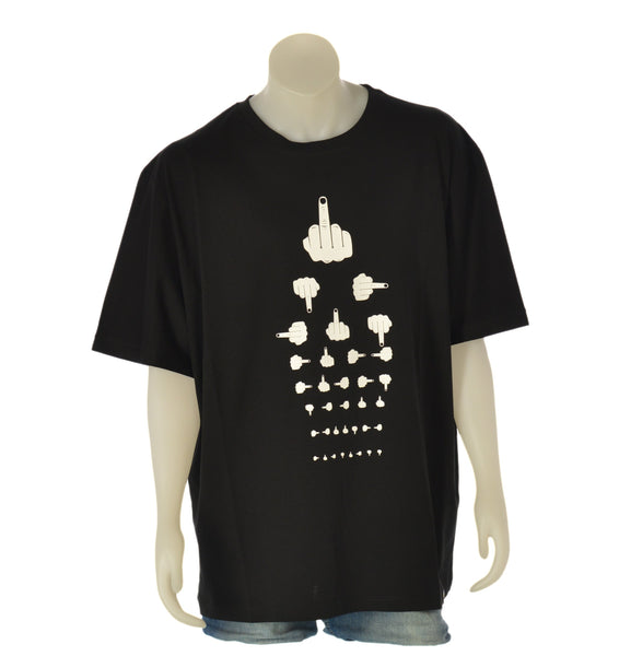 T-SHIRT UOMO TAGLIEOVER GIROCOLLO STAMPA COTONE  MAXFORT ART. E2653