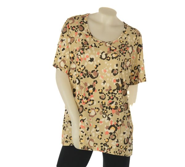 T-SHIRT TAGLIE OVER FANTASIA TRASPIRANTE MANICA CORTA  GAIA PIU ART. 620/05