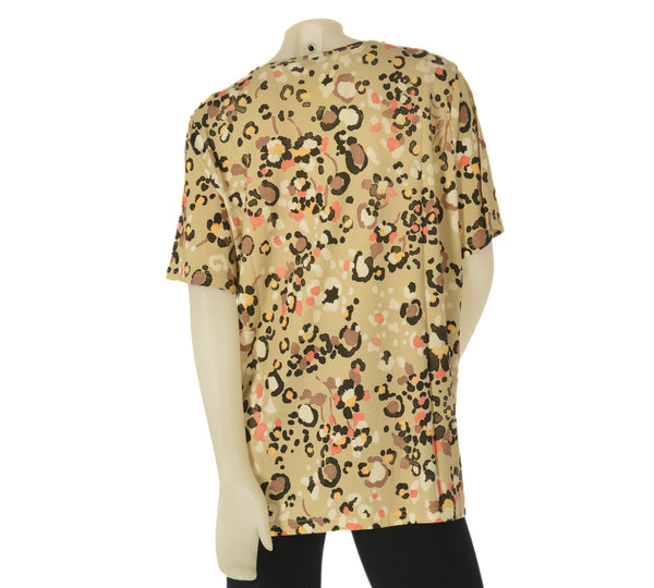 T-SHIRT TAGLIE OVER FANTASIA TRASPIRANTE MANICA CORTA  GAIA PIU ART. 620/05