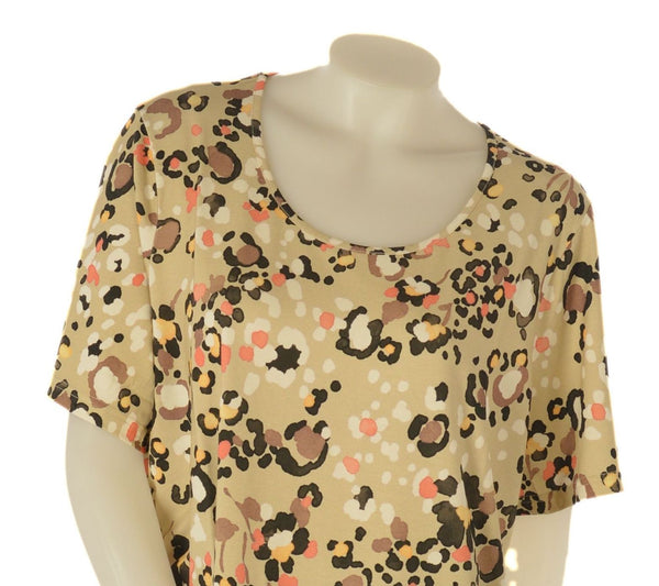 T-SHIRT TAGLIE OVER FANTASIA TRASPIRANTE MANICA CORTA  GAIA PIU ART. 620/05