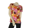T-SHIRT DONNA  GIROCOLLO FANTASIA TRASPIRANTE GAIA B ART. 177