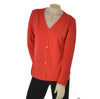CARDIGAN DONNA SCOLLO A V CLASSICO MORBIDO ELEGANTE  GAIA B ART. 175