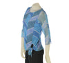 MAGLIA DONNA LEGGERA MANICA TRE QUARTI FANTASIA  GAIA B ART. 152