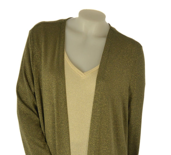 TWINSET DONNA  CARDIGAN SCOLLO A V MANICA LUNGA ELISA CASTELLI ART. 1902