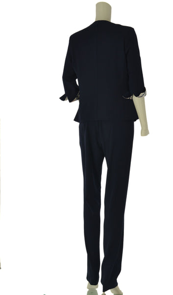 COMPLETO DONNA ELEGANTE CLASSICO  GABRIELLA RAFFINATO LUSSUOSO ART. 49 CIELO LUXURY 43