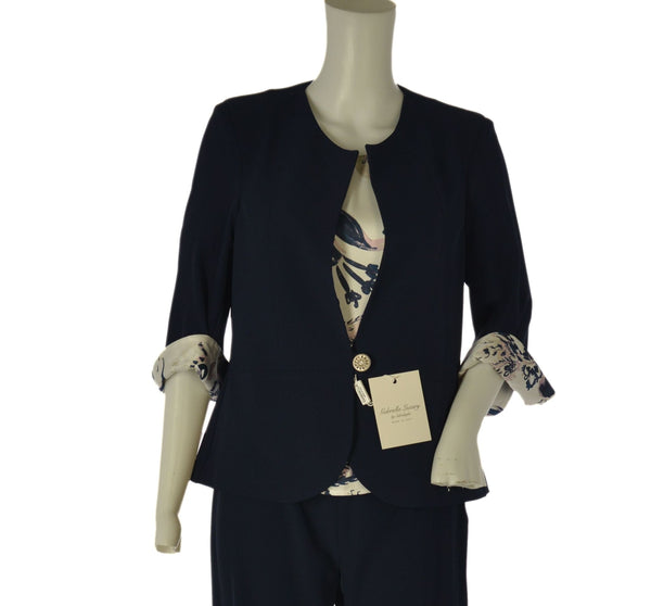 COMPLETO DONNA ELEGANTE CLASSICO  GABRIELLA RAFFINATO LUSSUOSO ART. 49 CIELO LUXURY 43
