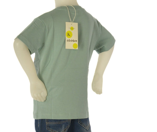 T-SHIRT BAMBINO COTONE GIROCOLLO STAMPA  LOSAN ART. LKBAP0303-25033