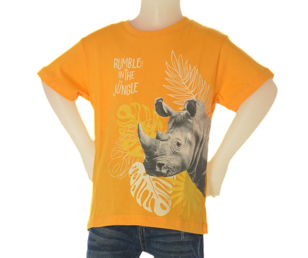T-SHIRT BAMBINO COTONE GIROCOLLO STAMPA  LOSAN ART. LKBAP0303-25033