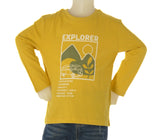 T-SHIRT BAMBINO  COTONE STAMPA GIROCOLLO LOSAN ART. LKBAP0303-25006