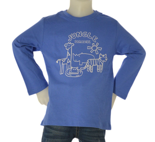 T-SHIRT BAMBINO  COTONE GIROCOLLO LOSAN ART. LBBAP0303-25002