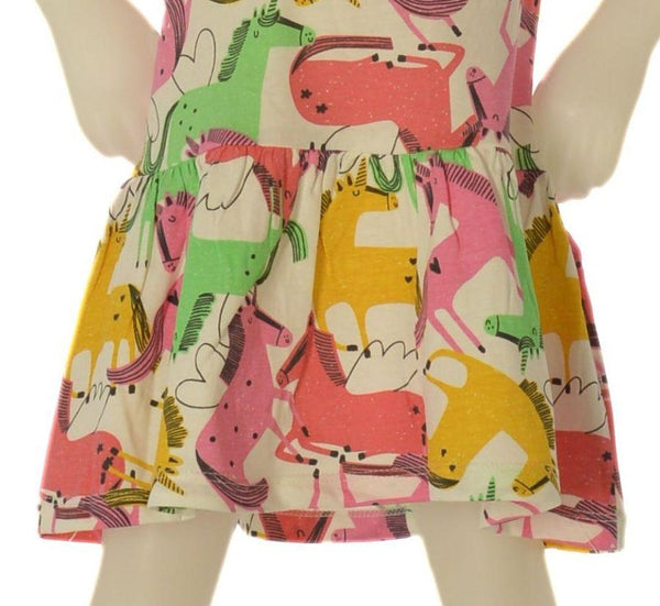 ABITO BAMBINA  A CONOTTA COTONE FANTASIA  LOSAN ARET. LKGAP0501-25018