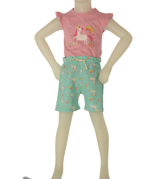 COMPLETO BAMBINA COTONE ESTIVO  LOSAN ART. LBGAP0602-24004