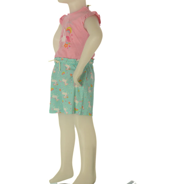 COMPLETO BAMBINA COTONE ESTIVO  LOSAN ART. LBGAP0602-24004