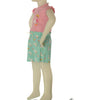COMPLETO BAMBINA COTONE ESTIVO  LOSAN ART. LBGAP0602-24004