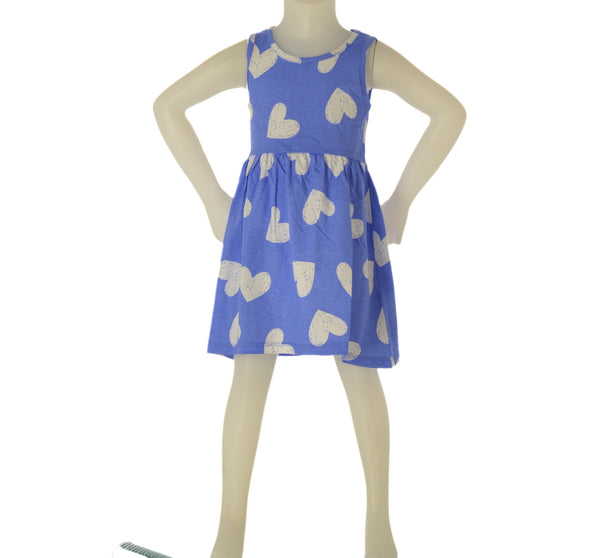 ABITO BAMBINA FANTASIA COTONE SMANICATO ESTIVO  LOSAN ART. ABITO BAMBINA LOSAN ART. LKGAP0501-25018