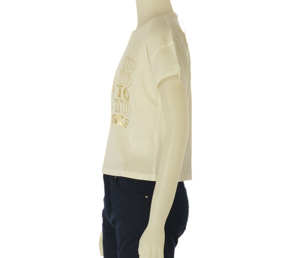 T-SHIRT RAGAZZA GIROCOLLO  COTONE STAMPA LOSAN ART. LJGAP0103-25024