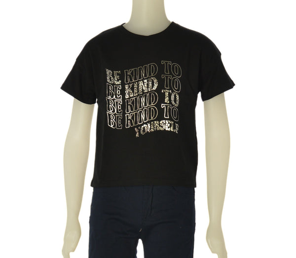 T-SHIRT RAGAZZA GIROCOLLO  COTONE STAMPA LOSAN ART. LJGAP0103-25024