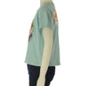 T-SHIRT RAGAZZA COTONE GIROCOLLO STAMPA LOSAN ART. LJAP0103-25035