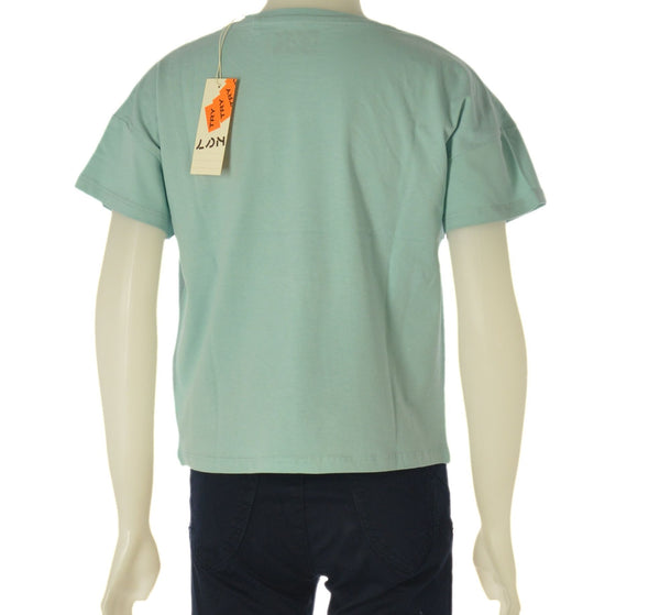 T-SHIRT RAGAZZA COTONE GIROCOLLO STAMPA LOSAN ART. LJAP0103-25035